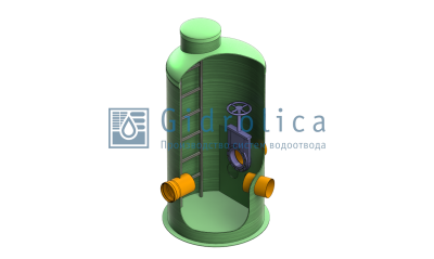 Gidrolica LOS-KK/колодец отбора проб/90/270