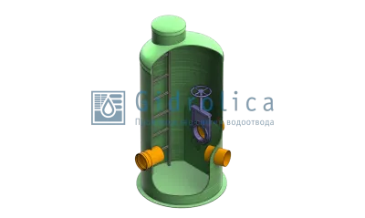 Gidrolica LOS-KK/колодец отбора проб/1,5/5